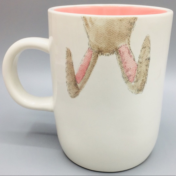 Rae Dunn BUNNY WAS HERE Easter Mug